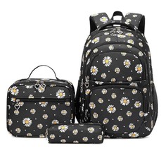 ZHIERNA 3 Pcs Set Children&#39;s Backpa School Bag for Girls Schoolbags Waterproof L - £80.43 GBP