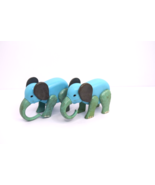 Lot of 2 Vintage Fisher Price Little People Elephant Figures - $12.86