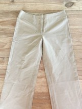 Max Studio Khaki Boot Cut Rayon Stretch Trousers Career Casual Size 2 New Vtg - £26.73 GBP