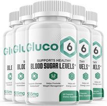 Gluco6 Blood Pills - Gluco 6 Supplement For Blood Sugar Support OFFICIAL -5 Pack - £98.30 GBP