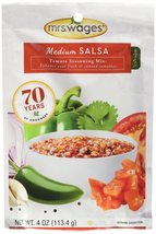 Mrs Wages Hot Salsa Mix, 4 oz (single pack) - £7.07 GBP