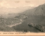 Vintage Postcard Italy -Dintorni di Bellagio - Bacino Della Tremezzina P... - $6.09