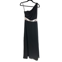 WTOO by Watters &amp; Watters Formal Dress Bridesmaid One Shoulder Black 2 - £18.91 GBP