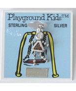 Playground Kids Sterling Silver Pendant Charm November Birthstone Girl - $28.42 CAD