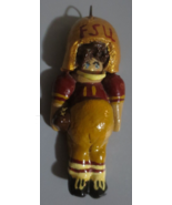 FLORIDA STATE SEMINOLES Salt Dough-style FOOTBALL PLAYER ORNAMENT OR NEC... - £6.60 GBP