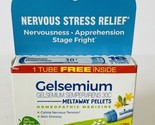 Gelsemium, Nervous Stress Relief, Meltaway Pellets, 30C, 3 Tubes, Exp 08... - $18.71