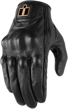 ICON Pursuit Classic™ Perforated Women&#39;s Leather Motorcycle Gloves - Black - XL - £59.56 GBP