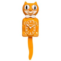 Festive Orange  Kit-Cat Klock (15.5″ high) Clock - £69.48 GBP