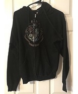 The Wizarding World of Harry Potter Black Full Zip Hoodie Women&#39;s Size S... - $13.99