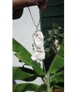 Magnesite pendant // Magnesite stone // Raw Magnesite - $343.72 MXN