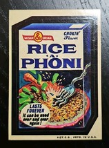 Topps Wacky Packages Rice A Phoni 3rd Series 1973 Sticker Vintage Original - $20.33 CAD