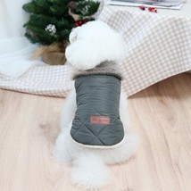 Cozy Quilted Pomeranian Pet Jacket - £14.34 GBP