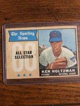 Ken Holtzman All Star 1968 Topps Baseball Card (0419) - £2.40 GBP