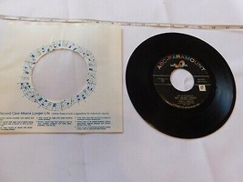 Paul Anka That&#39;s Love My Heart Sings 45 Record ABC-Paramount Record - £8.13 GBP
