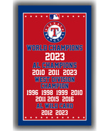 Texas Rangers Team Baseball Memorable Flag 90x150cm 3x5ft Victory Best Banner - $14.95