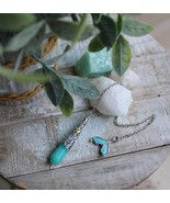 Amazonite Pendulum Mermaid Tail ~ Hope Stone ~ - $532.75 MXN