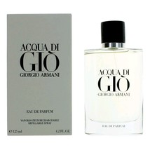 Acqua Di Gio by Giorgio Armani, 4.2 oz Eau De Parfum Spray Refillable fo... - $139.76