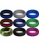 Silicone Ring - High Grade Hypoalergenic Wedding Ring Replacement Jewelry - £2.25 GBP