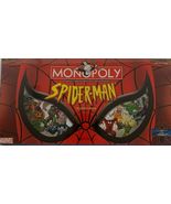 Vintage Monopoly Spider-man Collector&#39;s Edition 2002 Board Game Hasbro S... - $1,644.85 MXN