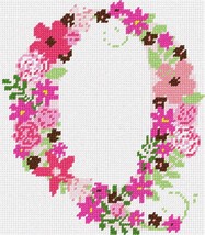 Pepita Needlepoint kit: The Letter Q Flowering, 7&quot; x 8&quot; - £37.92 GBP+