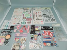 Scrapbooking Stickers lot 11 New Packages   Misc Lot #2 - £10.42 GBP