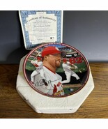 Mark McGwire Home Run Hero Record Breaker 9-8-98 Bradford Exchange Plate - €19,62 EUR