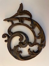 Vintage Cast Iron Architectural Piece - £37.62 GBP