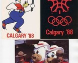 7 Calgary 1988 Olympic Winter Games Postcards - $35.64
