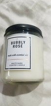 Bath and bodyworks bubbly rose 7 oz candle - £15.73 GBP