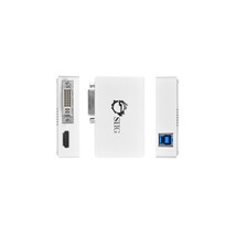SIIG Accessory JU-H20511-S1 USB 3.0 to HDMI/DVI Dual Display Adapter Retail - $2,602.41 MXN