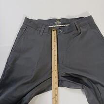 Lee Total Freedom Relaxed Fit Men's Chino Flat Front Gray Pants Size 30W × 30L image 6