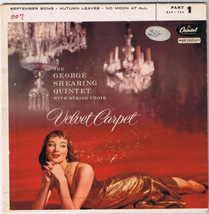 George Shearing Quintet September Song 45 rpm Autumn Leaves No Moon At All - £9.46 GBP