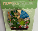 Disney World Epcot Flower Garden Festival 2013 Spinner Pin New Limited R... - £14.23 GBP