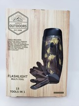 Saddlebred Outdoor Flashlight Multi-Tool - 13 Tools in 1 - New - $17.59