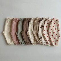 Cotton Muslin Baby Pants - Various Prints Available - $11.90