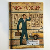 The New Yorker Full Magazine March 10 1997 Tut&#39;s Taxi by Anita Kunz - £11.17 GBP