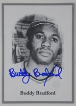 Buddy Bradford Rare Signed 3.5x4.5 Photo Card Baseball St. Louis Cardinals - £11.76 GBP
