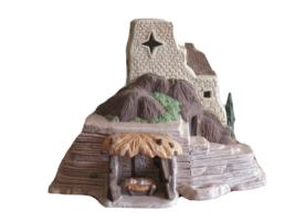 Dept 56 Little Town of Bethlehem Village Nativity Manger Stable 1987 Replacement - £16.70 GBP