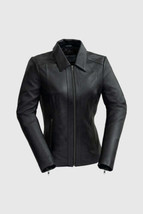 Whet Blu Patricia Women&#39;s Fashion Lambskin Leather Jacket - £242.12 GBP