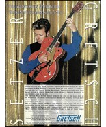 Brian Setzer Signature Gretsch Nashville Guitar 1994 advertisement 8x11 ... - $4.01