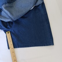 White Stag Stretch Women's Blue Mini Denim Skort Measured Waist 34" image 4