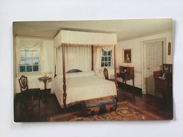  vintage POSTCARD unposted ✉️ George Washington&#39;s Bedroom at MOUNT VERNON - £1.91 GBP