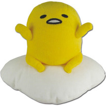 Gudetama The Lazy Egg 5" Plush Doll Sanrio Licensed NEW - $17.72