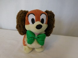 Disney &quot;Lady and the Tramp&quot; Mini Plush Lady Dog Puppy Lovey  Fabric Eyes 8&quot; - £5.52 GBP