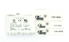 LOT OF 4 WESTERN RESERVE CONTROLS 1781-IB5S SLIM I/O MODULES 5VDC LOGIC ... - £18.28 GBP