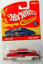 Hot Wheels 1955 Chevy (Red) 2006 Classics #30 Series 2 - £25.69 GBP