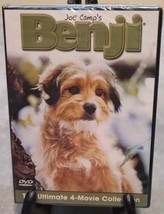 Benji 4 Movie Collection (DVD 2008 Mill Creek) ss~For The Love Of~Off Th... - $5.93