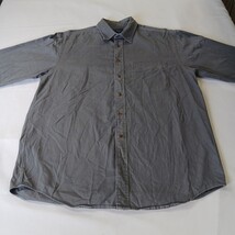 Cambridge Classics Mervyns Men's Gray Cotton Long Sleeve Denim Shirt Size Large image 11
