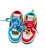Kids Mismatched Sneakers Multicolor Boys Sports Shoes Girls Trainers M&amp;M... - $45.57 CAD+