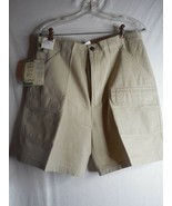 NWT Wrangler Rugged Wear Explorer Wear Beige Shorts  Sz 34 Mens 100% cotton - $23.99